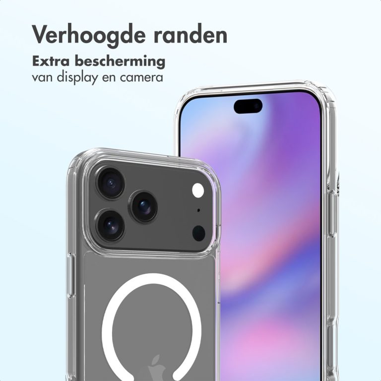 Accezz Xtreme Impact Backcover met MagSafe Apple iPhone 17 Pro Max - Transparant - Afbeelding 6