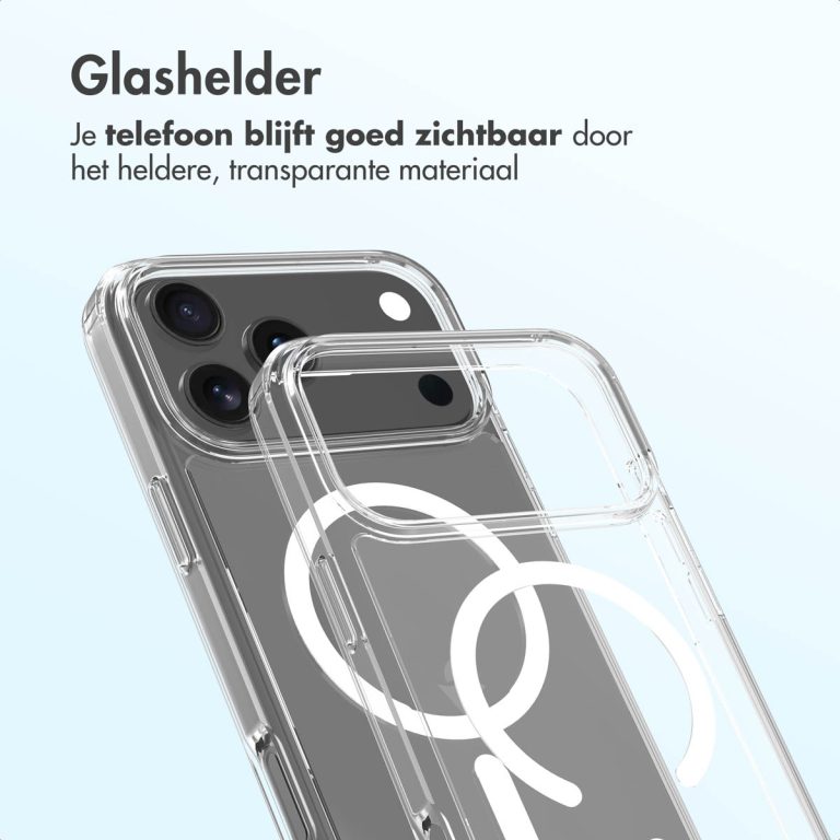 Accezz Xtreme Impact Backcover met MagSafe Apple iPhone 17 Pro Max - Transparant - Afbeelding 5