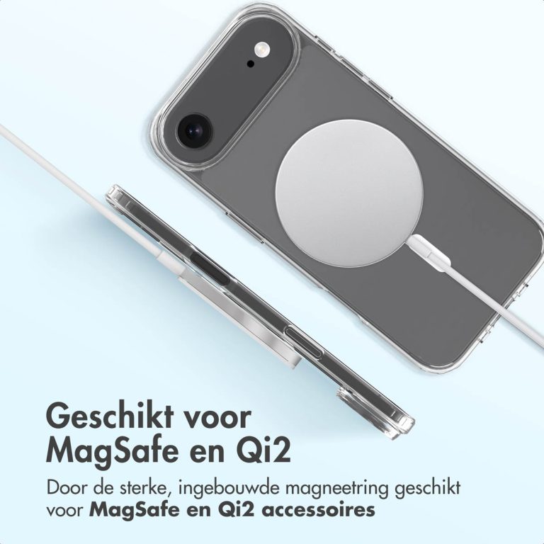 Accezz Xtreme Impact Backcover met MagSafe Apple iPhone Air - Transparant - Afbeelding 7