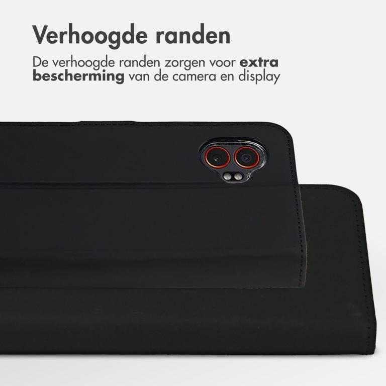 Accezz Wallet Softcase Bookcase Samsung Galaxy Xcover 7 Pro - Zwart - Afbeelding 3