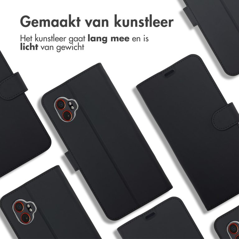 Accezz Wallet Softcase Bookcase Samsung Galaxy Xcover 7 Pro - Zwart - Afbeelding 2