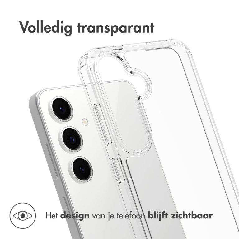 Accezz Xtreme Impact Backcover Samsung Galaxy S25 FE - Transparant - Afbeelding 8