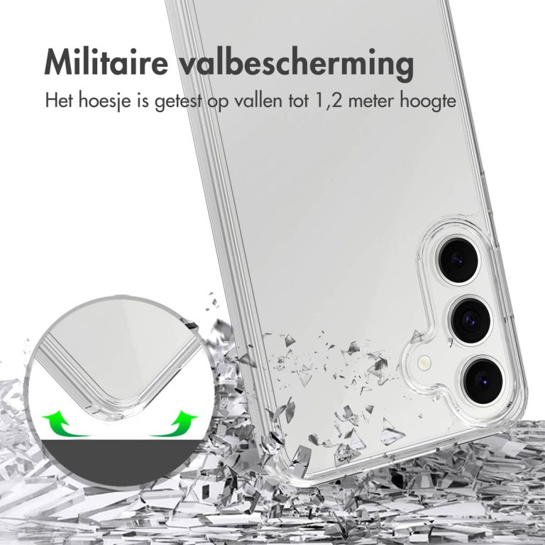 Accezz Xtreme Impact Backcover Samsung Galaxy S25 FE - Transparant - Afbeelding 7
