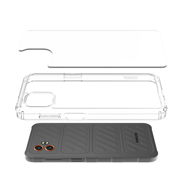 Accezz Xtreme Impact Backcover Samsung Galaxy Xcover 7 Pro - Transparant - Afbeelding 4