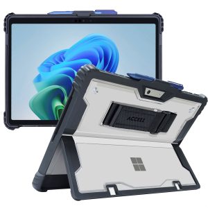 Accezz Rugged case met stand Microsoft Surface Pro 9 / Pro 10 / Pro 11 - Zwart