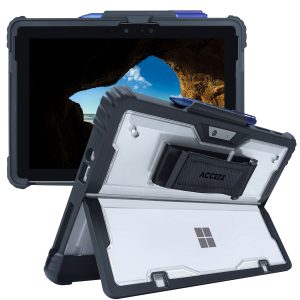 Accezz Rugged case met stand Microsoft Surface Go / Go 2 / Go 3 / Go 4 - Zwart