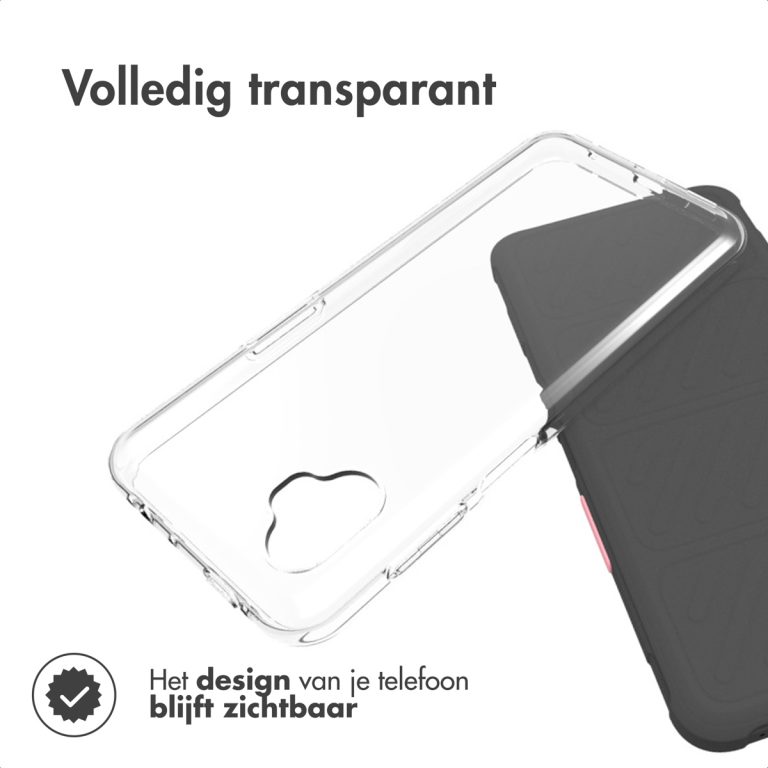 Accezz Clear Backcover Samsung Galaxy Xcover 7 Pro - Transparant - Afbeelding 4