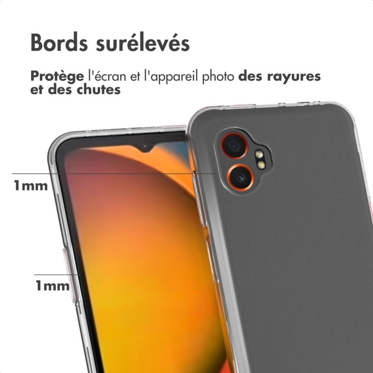 Accezz Clear Backcover Samsung Galaxy Xcover 7 Pro - Transparant - Afbeelding 6