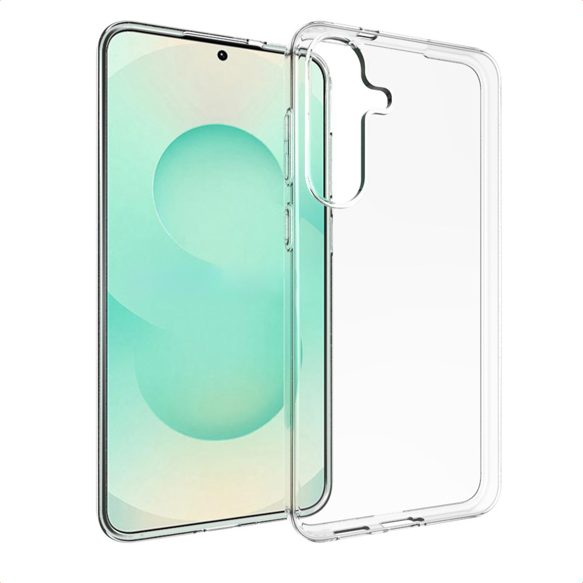 Accezz Clear Backcover Samsung Galaxy S25 FE – Transparant