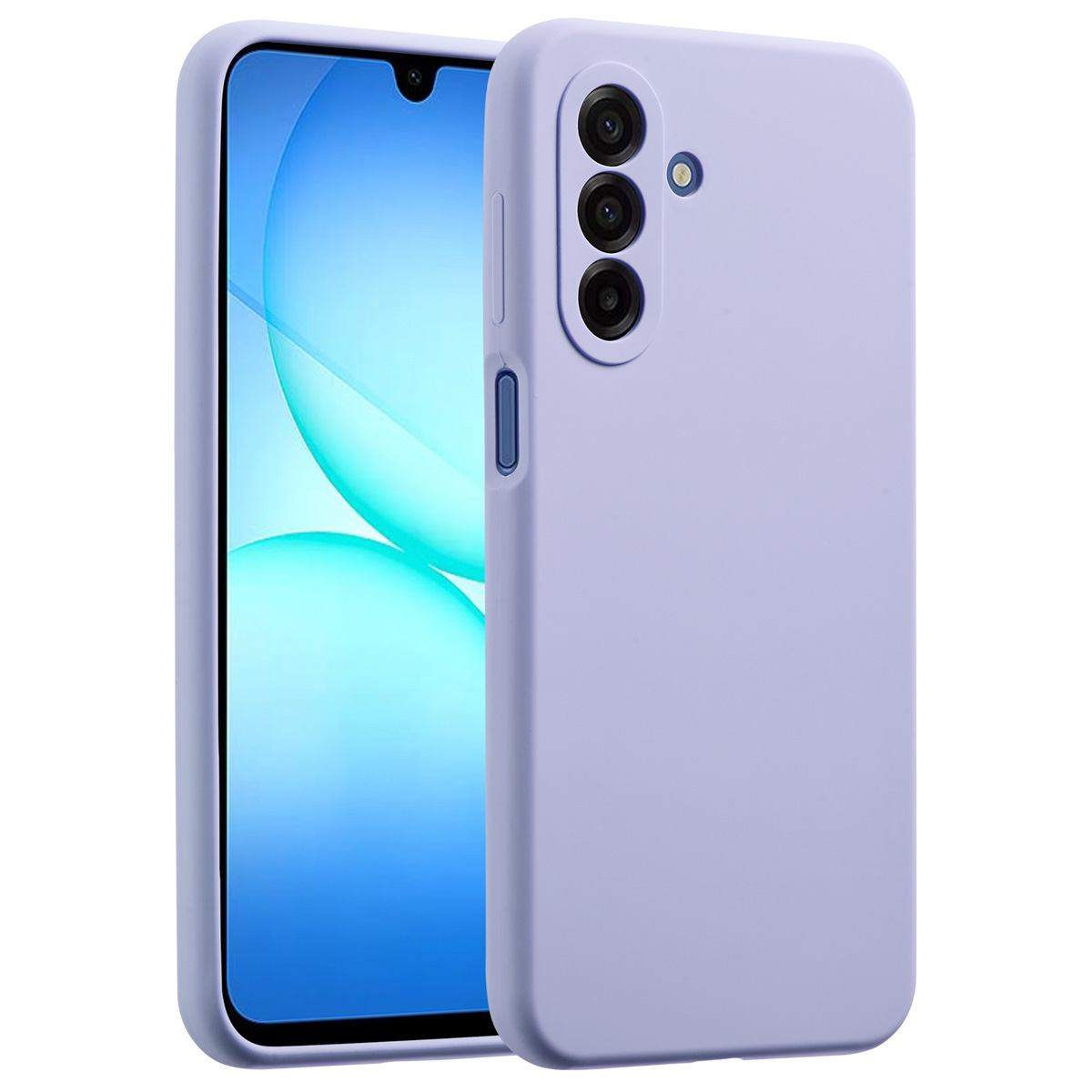 Accezz Liquid Silicone Backcover Samsung Galaxy A17 - Paars - Afbeelding 2