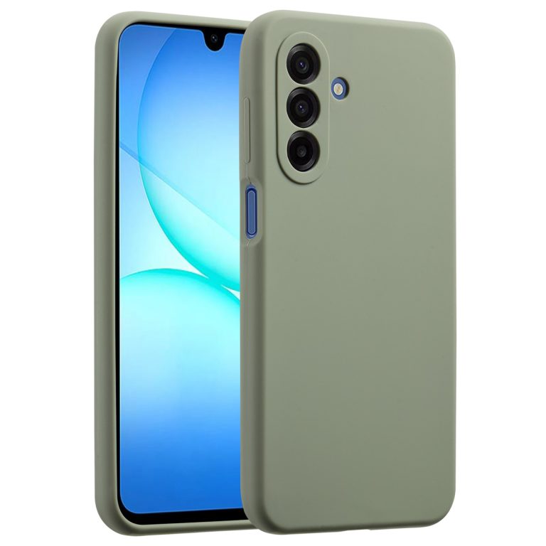 Accezz Liquid Silicone Backcover Samsung Galaxy A17 - Cooper Green - Afbeelding 7