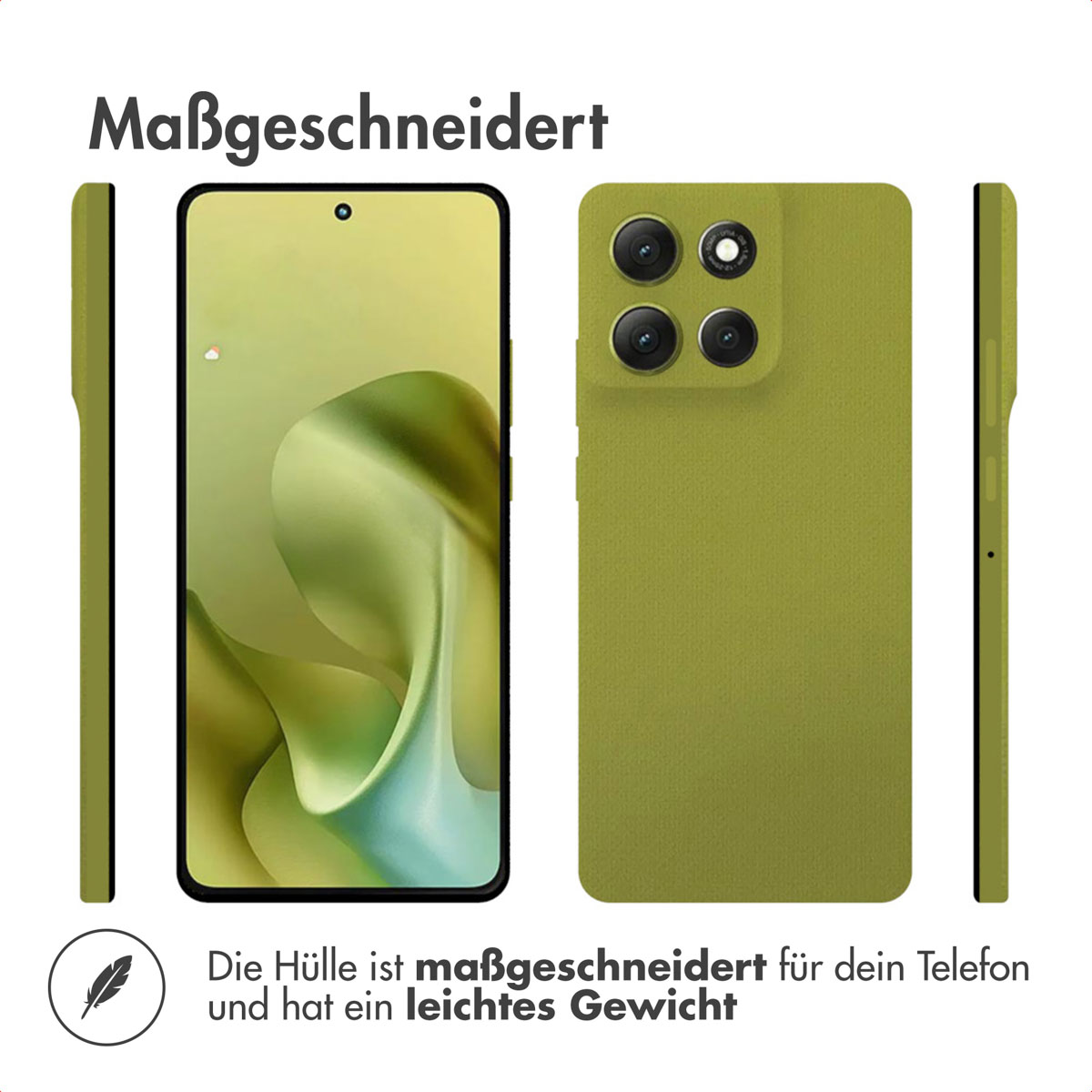 Accezz Clear Backcover Motorola Moto G86 Power - Transparant - Afbeelding 10