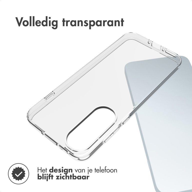 Accezz Clear Backcover OnePlus Nord 5 - Transparant - Afbeelding 5