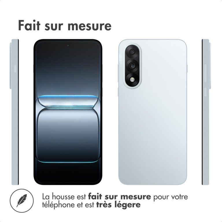 Accezz Clear Backcover OnePlus Nord 5 - Transparant - Afbeelding 8