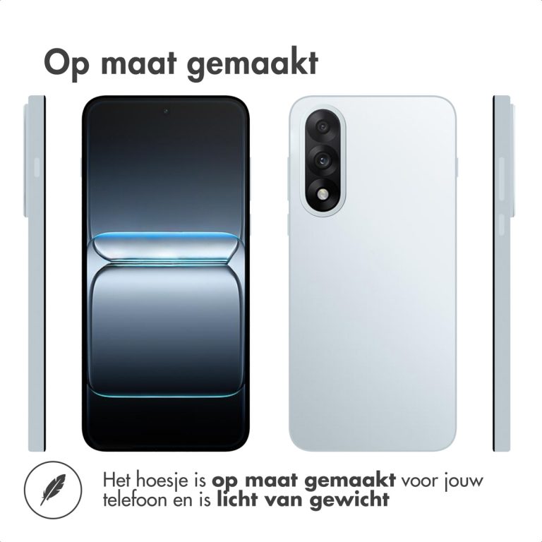Accezz Clear Backcover OnePlus Nord 5 - Transparant - Afbeelding 4