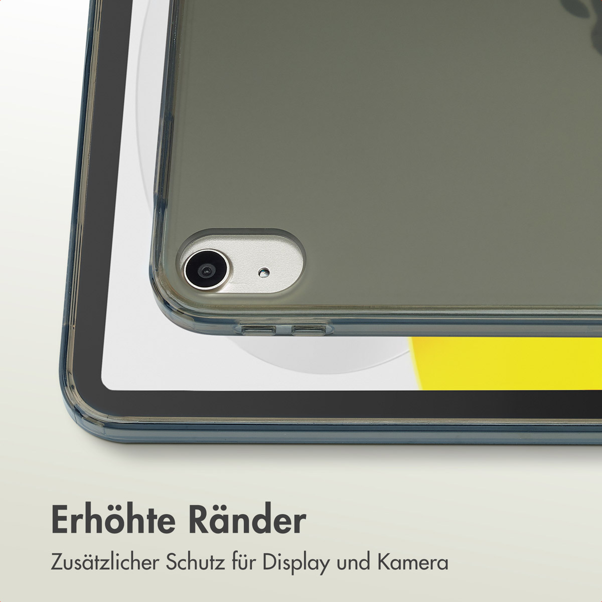 Accezz Frosted Backcover Apple iPad 11 (2025) 11 inch A16 / iPad 10 (2022) 10.9 inch - Zwart - Afbeelding 9