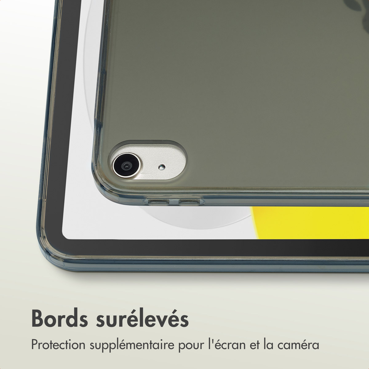 Accezz Frosted Backcover Apple iPad 11 (2025) 11 inch A16 / iPad 10 (2022) 10.9 inch - Zwart - Afbeelding 8