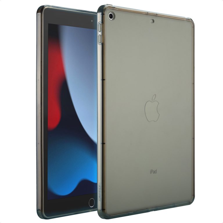 Accezz Frosted Backcover Apple iPad 9 (2021) 10.2 inch / iPad 8 (2020) 10.2 inch / iPad 7 (2019) 10.2 inch - Zwart - Afbeelding 4