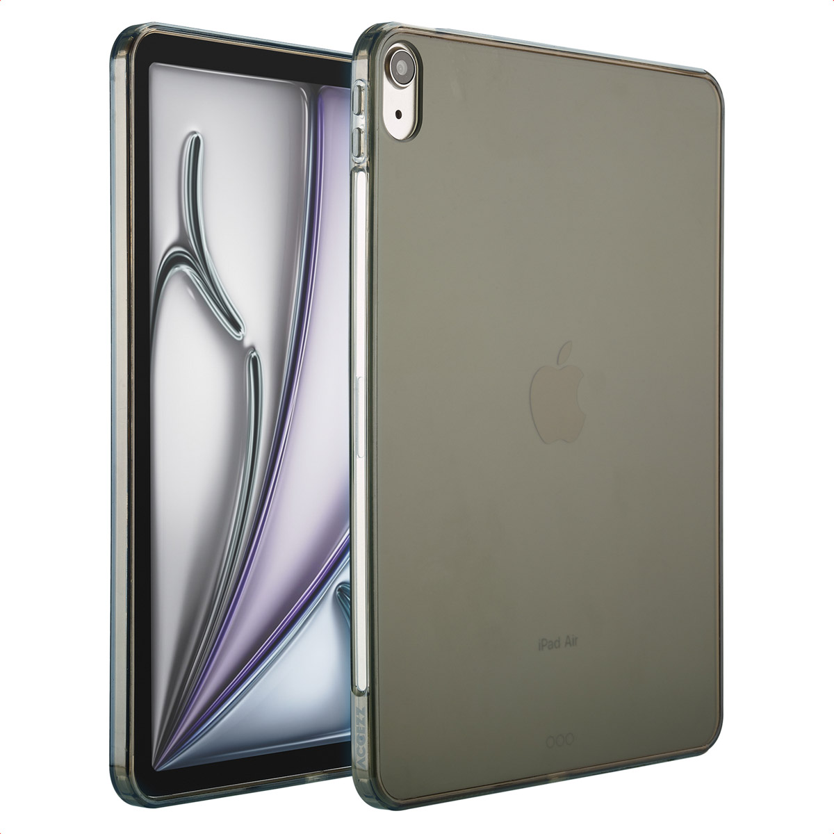 Accezz Frosted Backcover Apple iPad Air 11 inch (2025) M3 / (2024) M2 / Air 5 (2022) / Air 4 (2020) - Zwart - Afbeelding 3