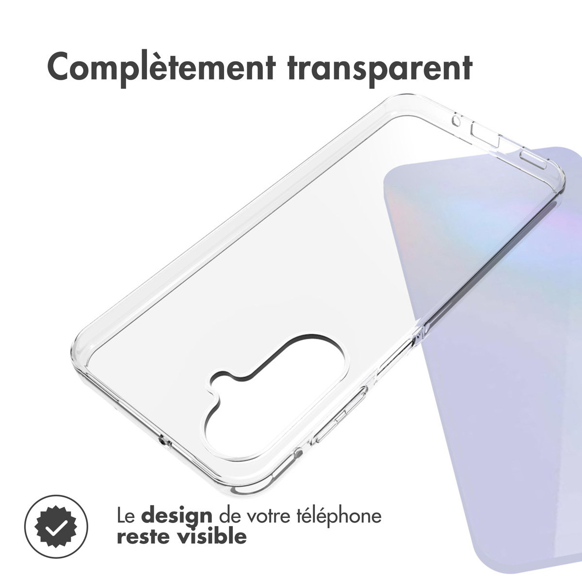 Accezz Clear Backcover Samsung Galaxy A17 - Transparant - Afbeelding 5