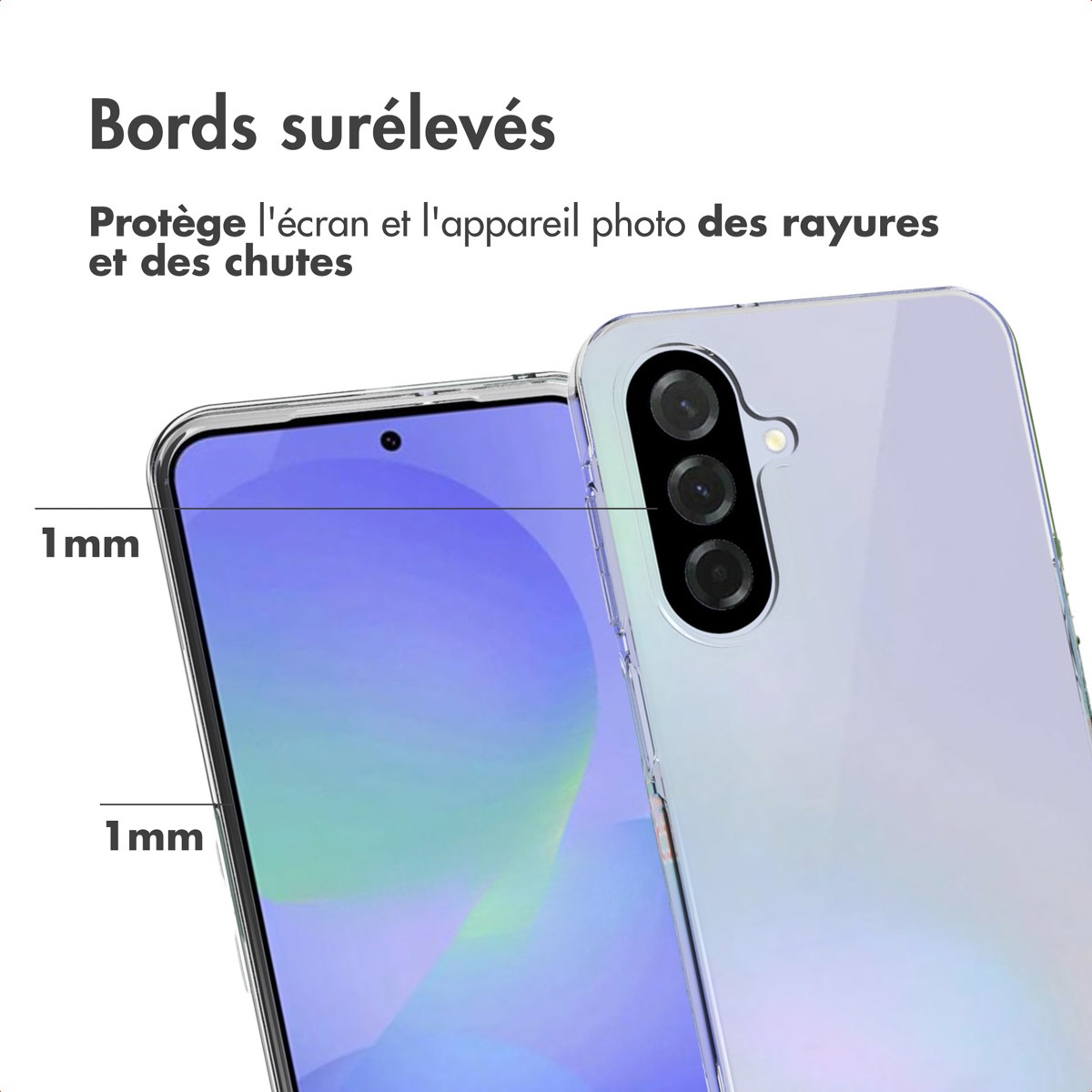 Accezz Clear Backcover Samsung Galaxy A17 - Transparant - Afbeelding 8