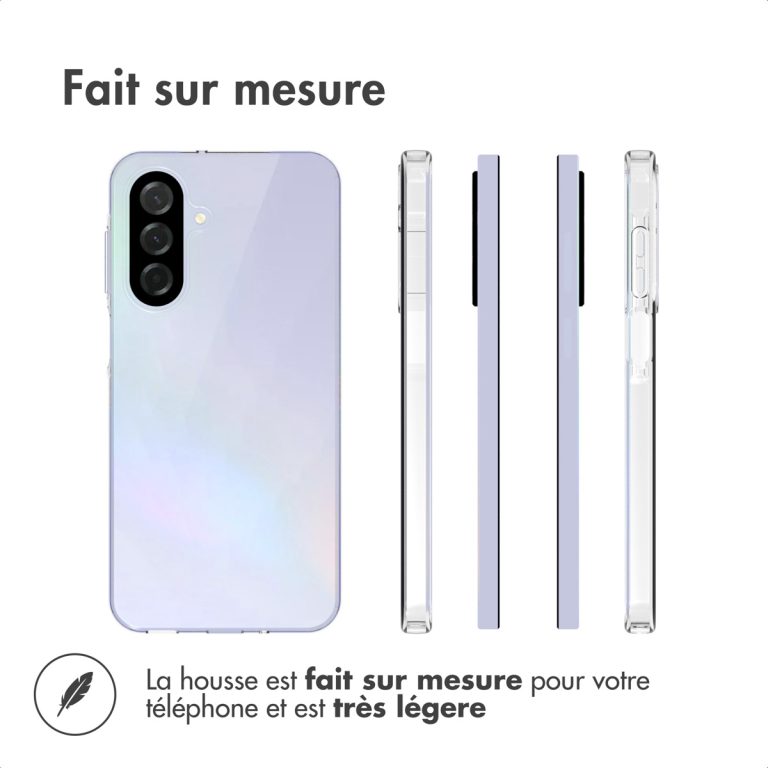 Accezz Clear Backcover Samsung Galaxy A17 - Transparant - Afbeelding 8
