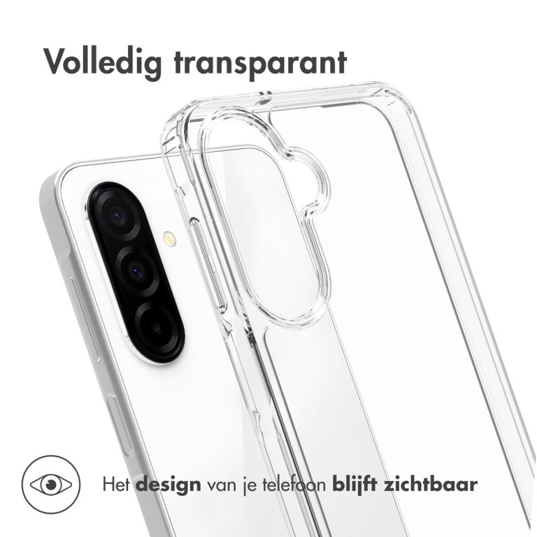 Accezz Xtreme Impact Backcover Samsung Galaxy A17 - Transparant - Afbeelding 7