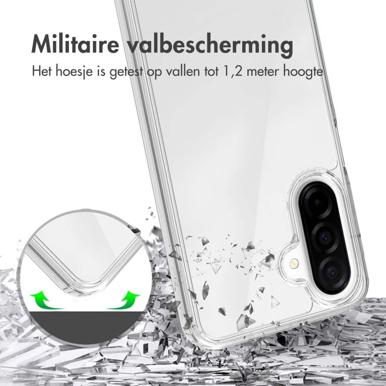 Accezz Xtreme Impact Backcover Samsung Galaxy A17 - Transparant - Afbeelding 5