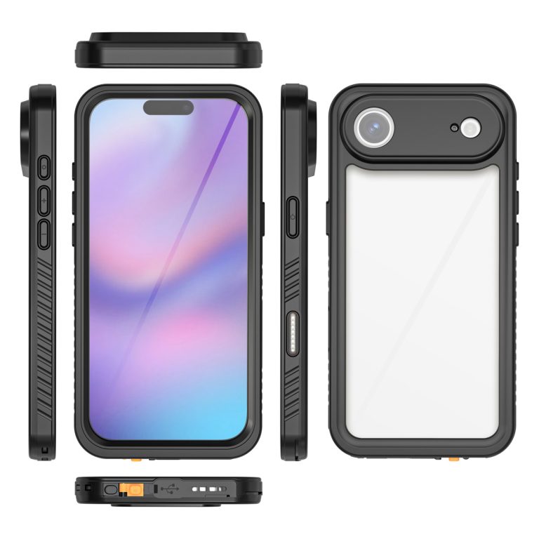 Redpepper Dot Plus Waterproof Backcover Apple iPhone Air - Zwart - Afbeelding 10