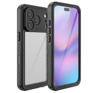 Redpepper Dot Plus Waterproof Backcover Apple iPhone 17 Pro - Zwart