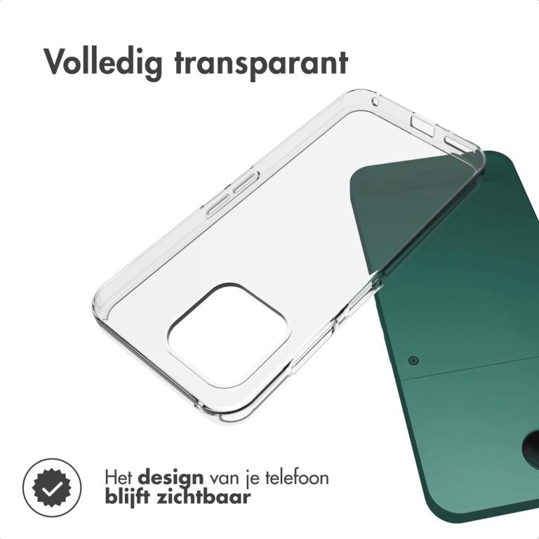 Accezz Clear Backcover Fairphone 6 - Transparant - Afbeelding 5