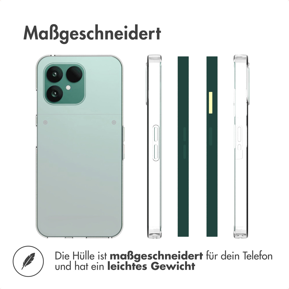 Accezz Clear Backcover Fairphone 6 - Transparant - Afbeelding 10