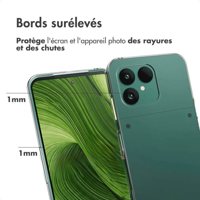 Accezz Clear Backcover Fairphone 6 - Transparant - Afbeelding 8