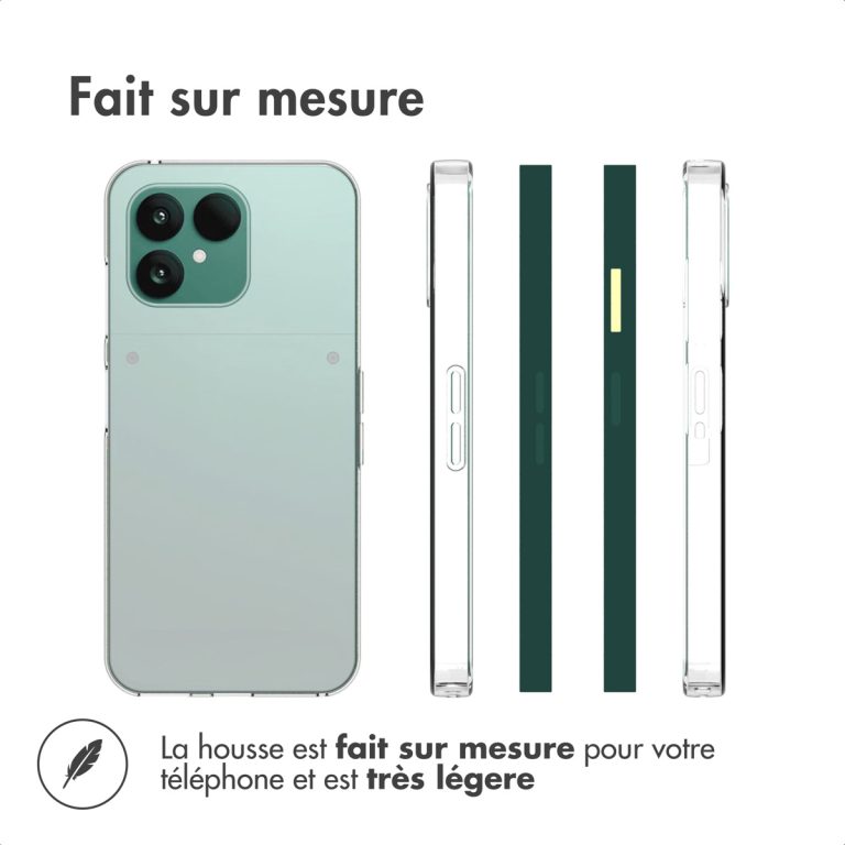 Accezz Clear Backcover Fairphone 6 - Transparant - Afbeelding 7