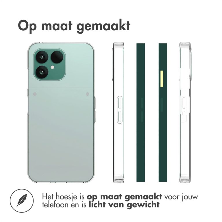 Accezz Clear Backcover Fairphone 6 - Transparant - Afbeelding 4