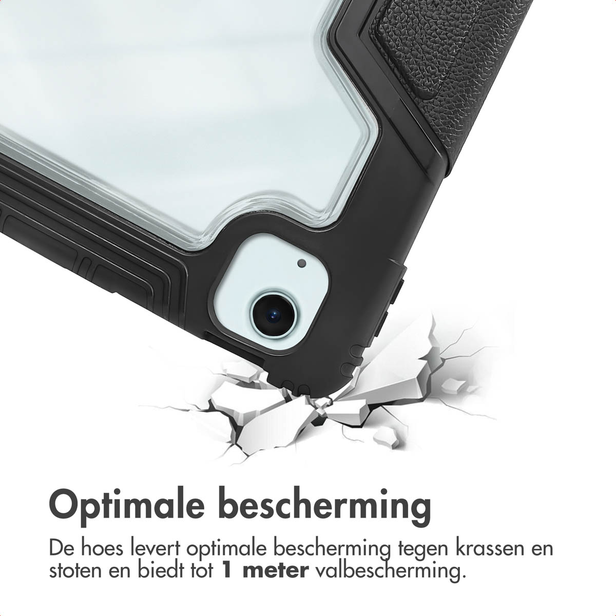 Accezz Rugged Trifold Bookcase Apple iPad Air 11 inch (2025) M3 / (2024) M2 / Air 5 (2022) / Air 4 (2020) - Zwart - Afbeelding 7