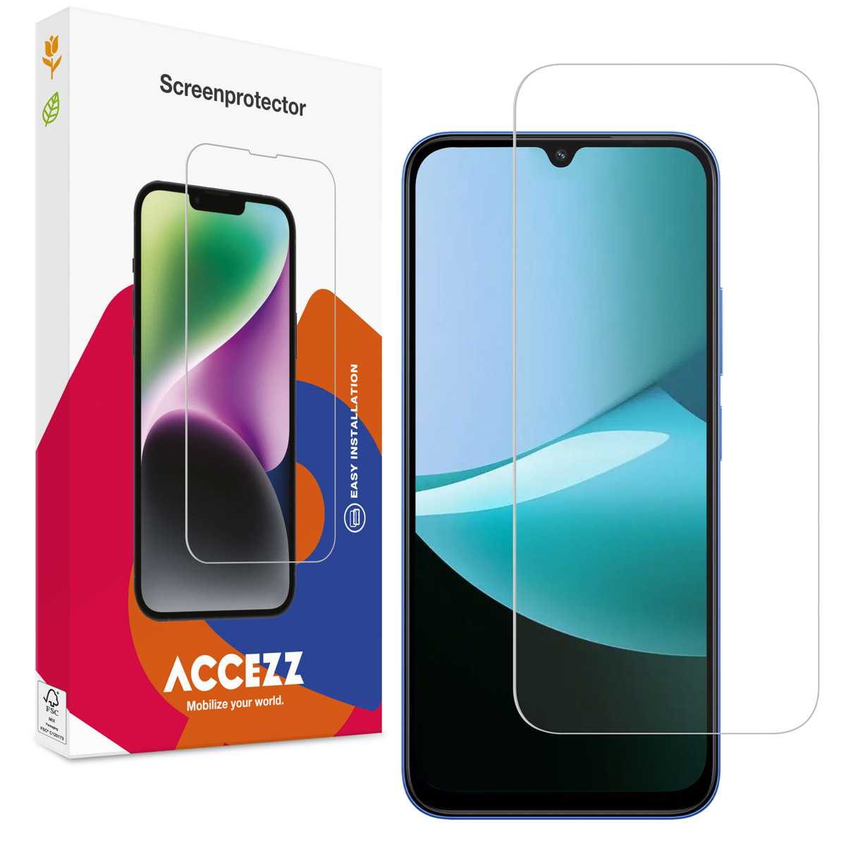 Accezz Gehard Glas Screenprotector Xiaomi Redmi 15C 5G / 4G