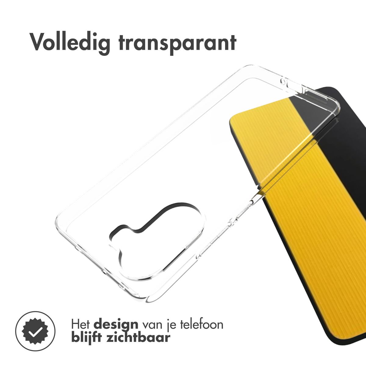 Accezz Clear Backcover Xiaomi Poco X7 Pro - Transparant - Afbeelding 6