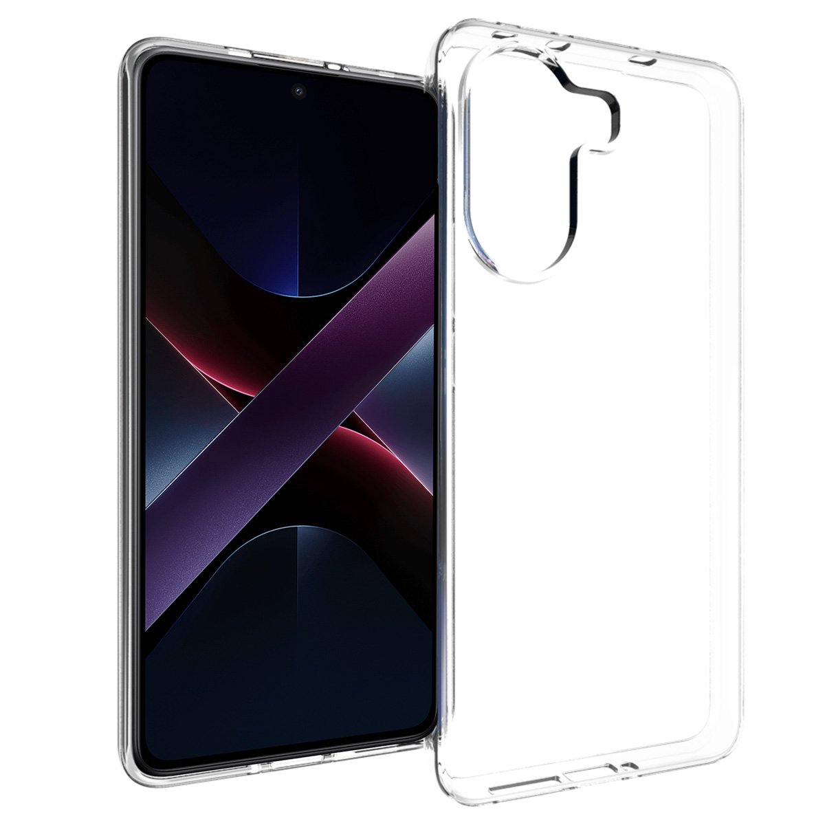 Accezz Clear Backcover Xiaomi Poco X7 Pro - Transparant - Afbeelding 2