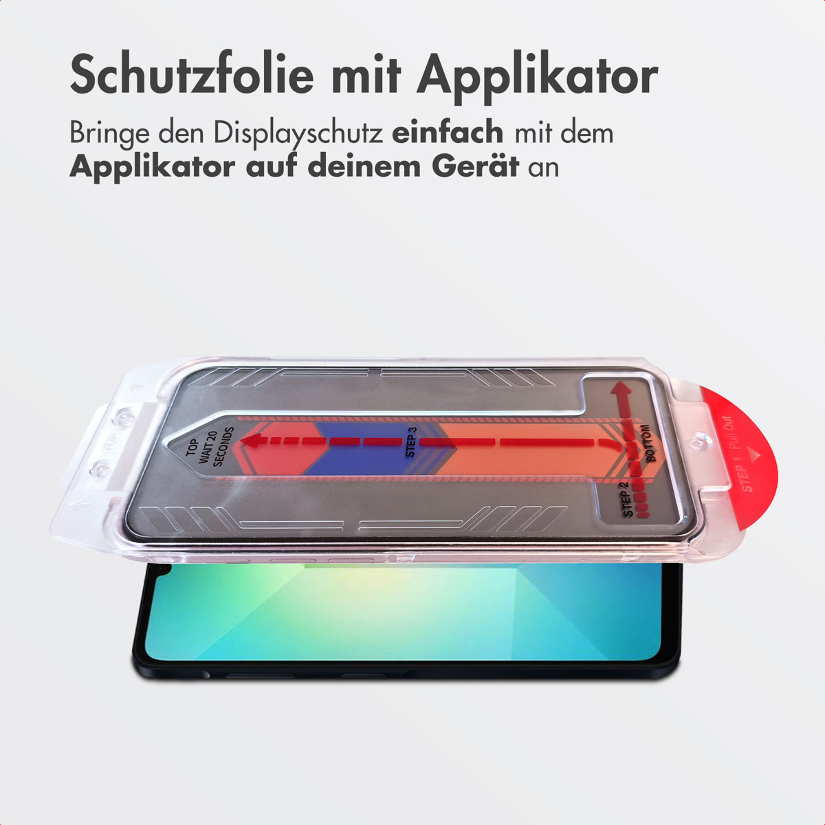 Accezz Gehard Glas Privacy Screenprotector + Applicator Samsung Galaxy A16 (4G/5G) / A17 (5G) - Afbeelding 9