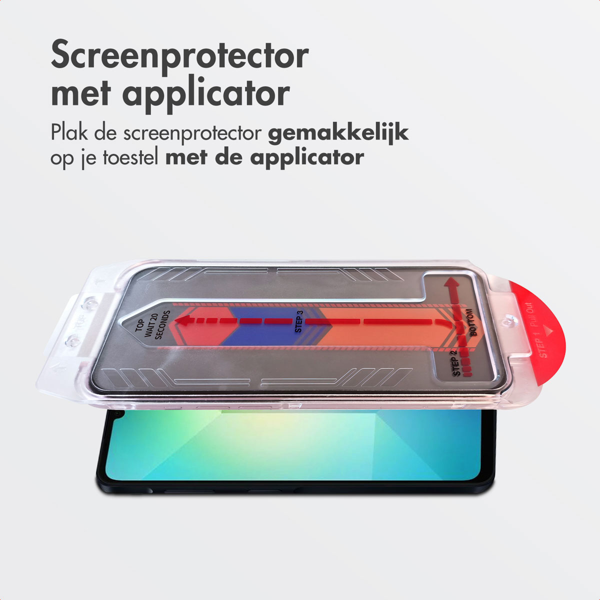 Accezz Gehard Glas Privacy Screenprotector + Applicator Samsung Galaxy A16 (4G/5G) / A17 (5G) - Afbeelding 7