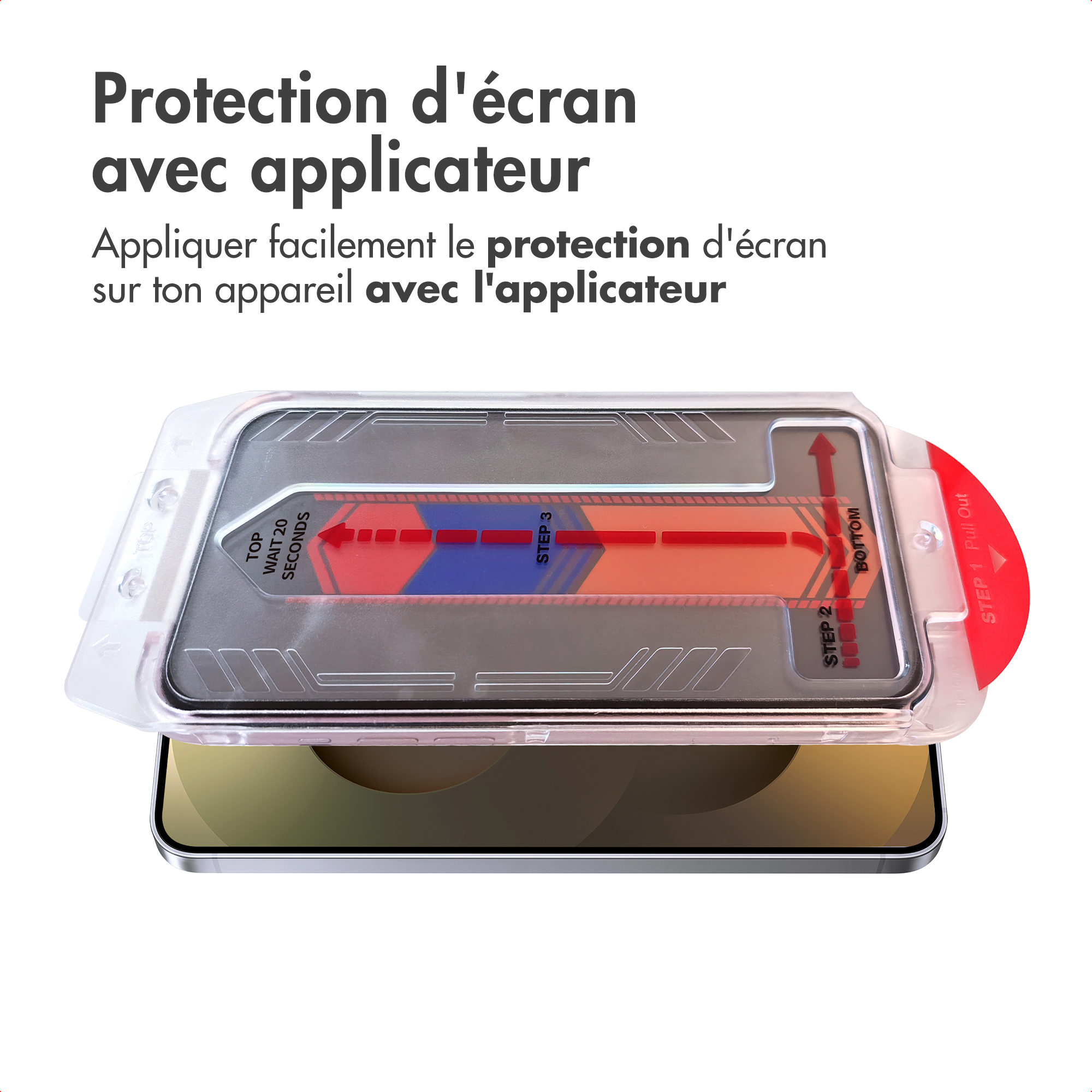 Accezz Gehard Glas Privacy Screenprotector + Applicator Samsung Galaxy S25 Ultra - Afbeelding 8