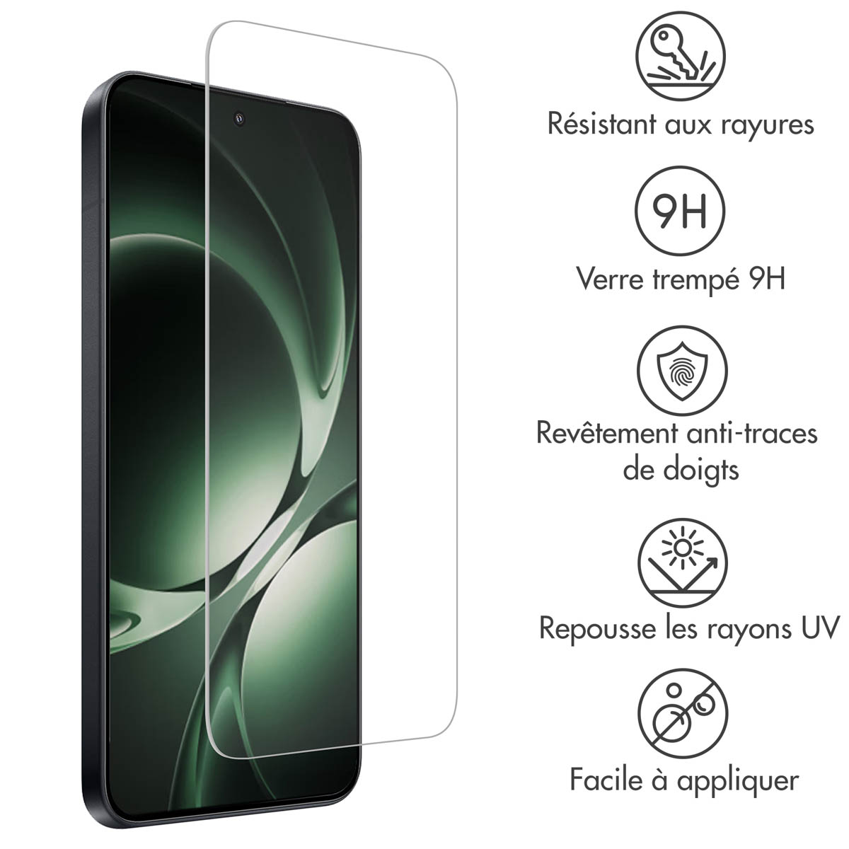 Accezz Gehard Glas Screenprotector Xiaomi 15T / 15T Pro - Afbeelding 5