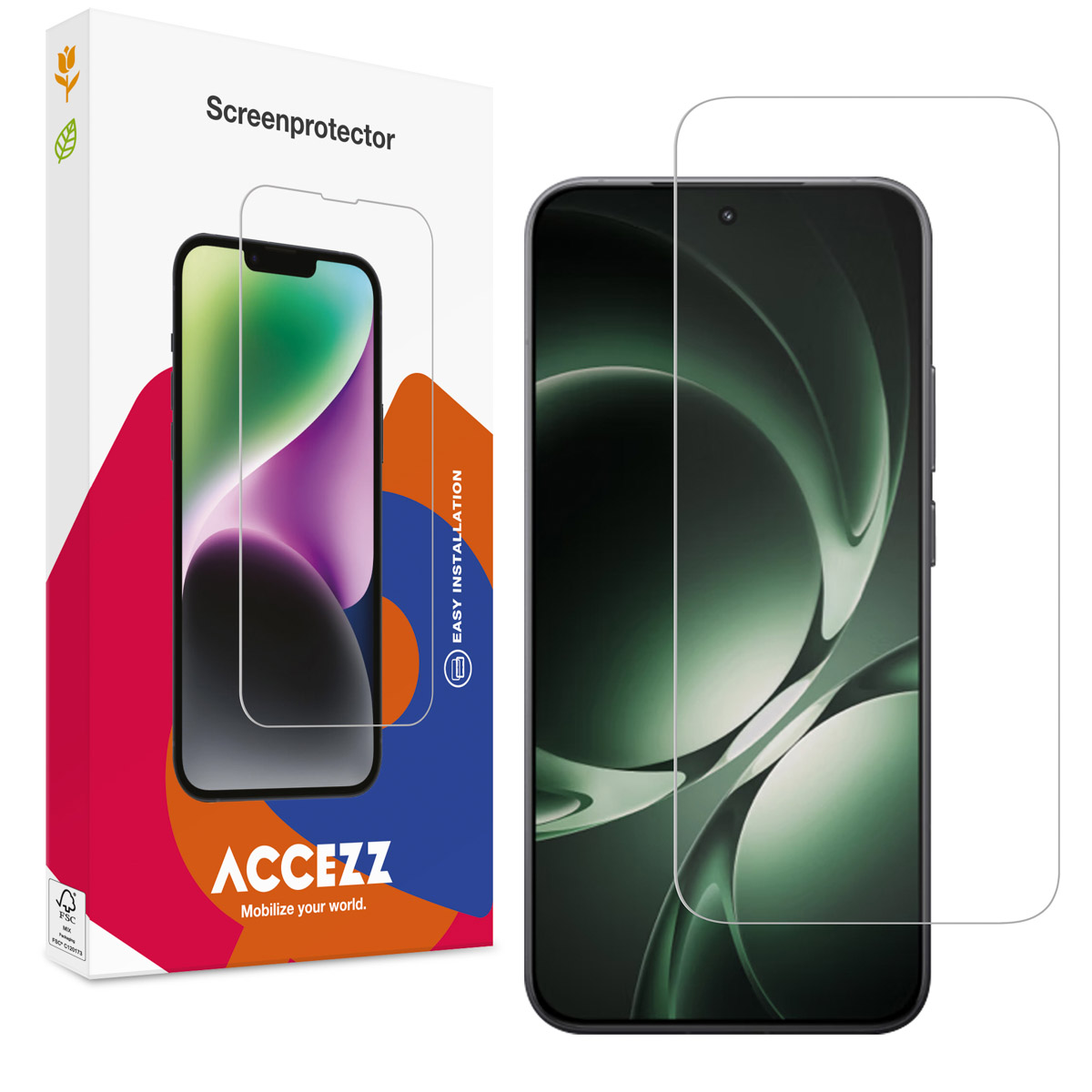 Accezz Gehard Glas Screenprotector Xiaomi 15T / 15T Pro - Afbeelding 3