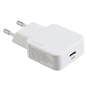 Accezz Ultra Slim GaN Oplader - USB-C - 20W - Wit