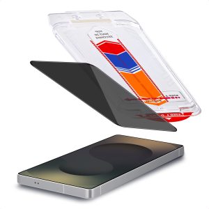 Accezz Gehard Glas Privacy Screenprotector + Applicator Samsung Galaxy S26 Ultra
