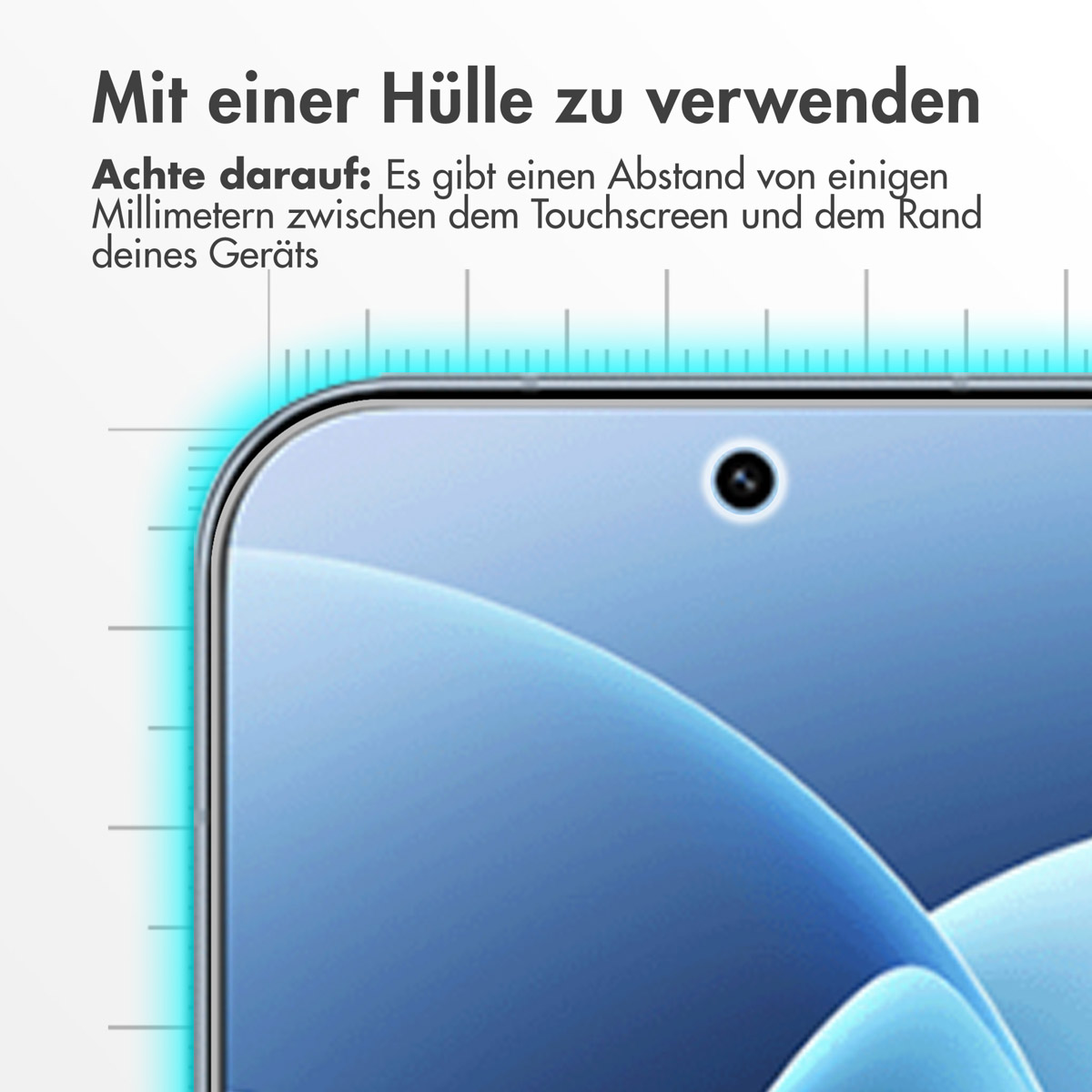 Accezz Gehard Glas Screenprotector Xiaomi 17 - Afbeelding 7