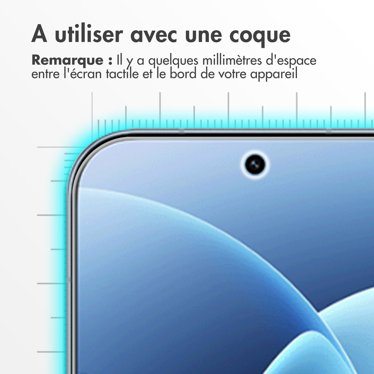 Accezz Gehard Glas Screenprotector Xiaomi 17 - Afbeelding 8