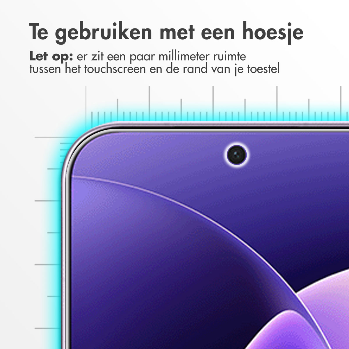 Accezz Gehard Glas Screenprotector Xiaomi 17 Pro Max - Afbeelding 9