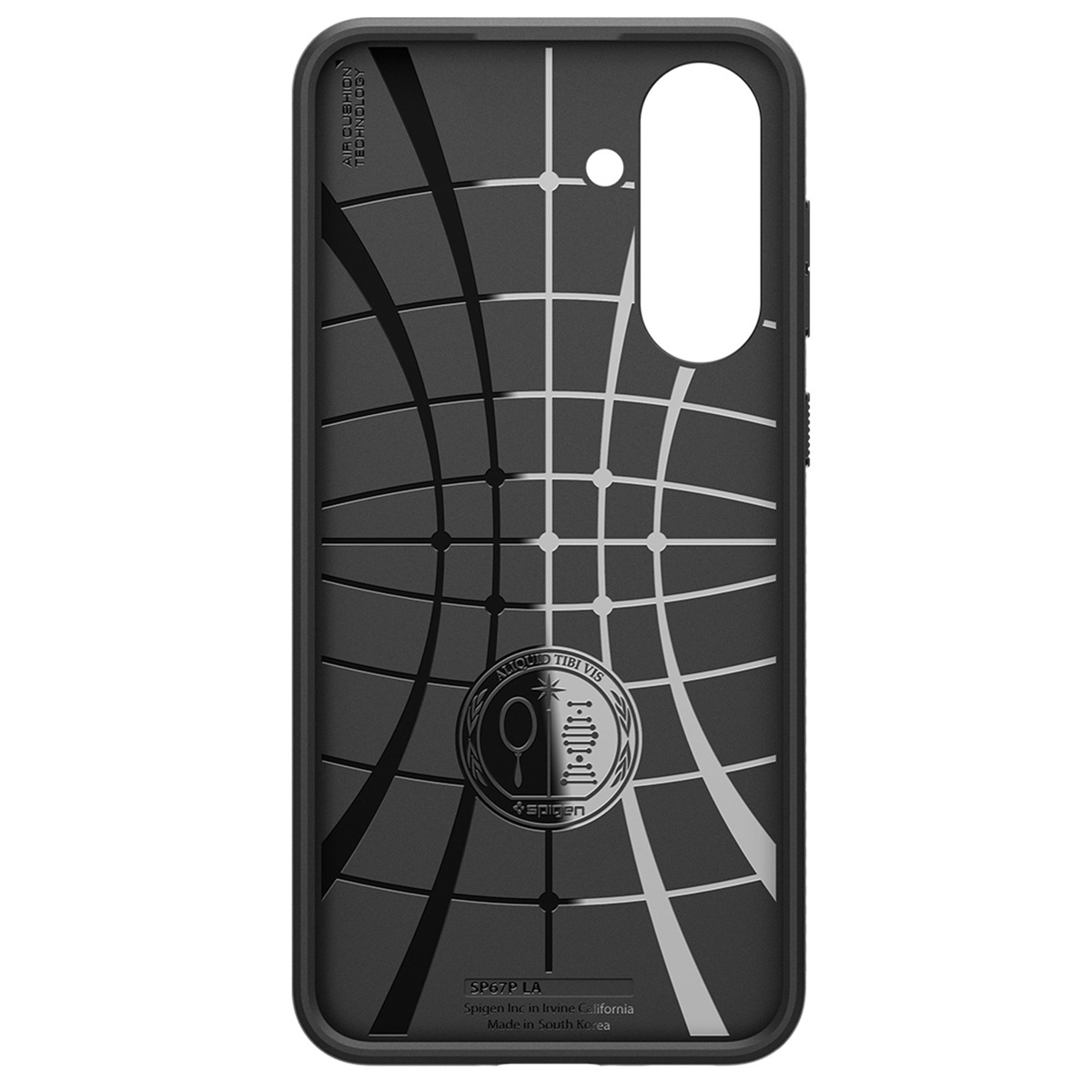 Spigen Liquid Air™ Backcover Samsung Galaxy A36 - Matte Black - Afbeelding 5